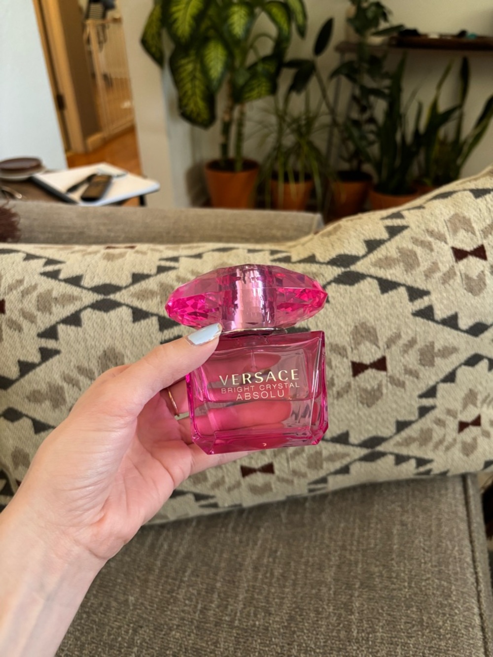 Versace Bright Crystal Absolu Vibrant Hot Pink Bottle